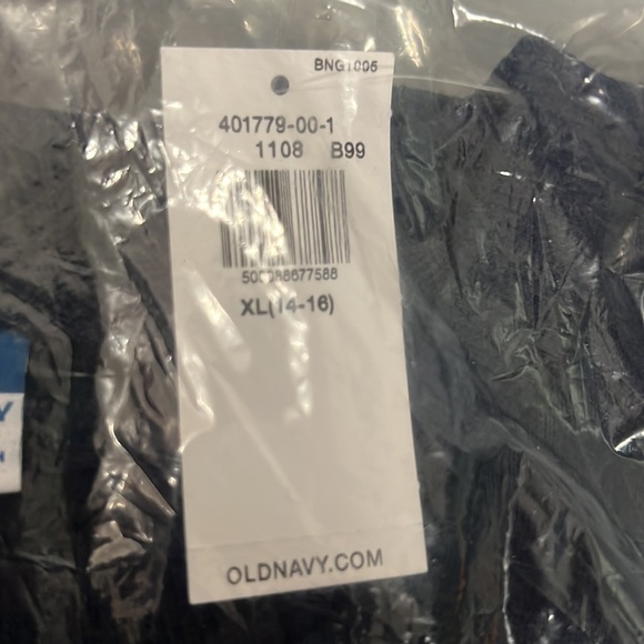 💥3/$15💥NWT - Old Navy Unisex Crew-Neck Sweatshirt for Kids, Navy -  XL (14-16) - Picture 7 of 7